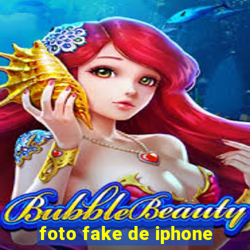 foto fake de iphone